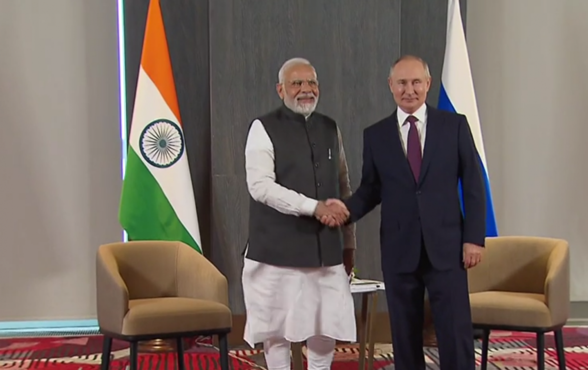 The Indian leader personally urged Putin to stop the war / screenshot
