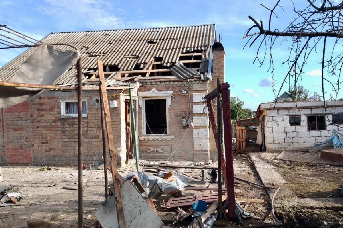 The Russians sent more than 60 shells to civilians / photo t.me/dnipropetrovskaODA