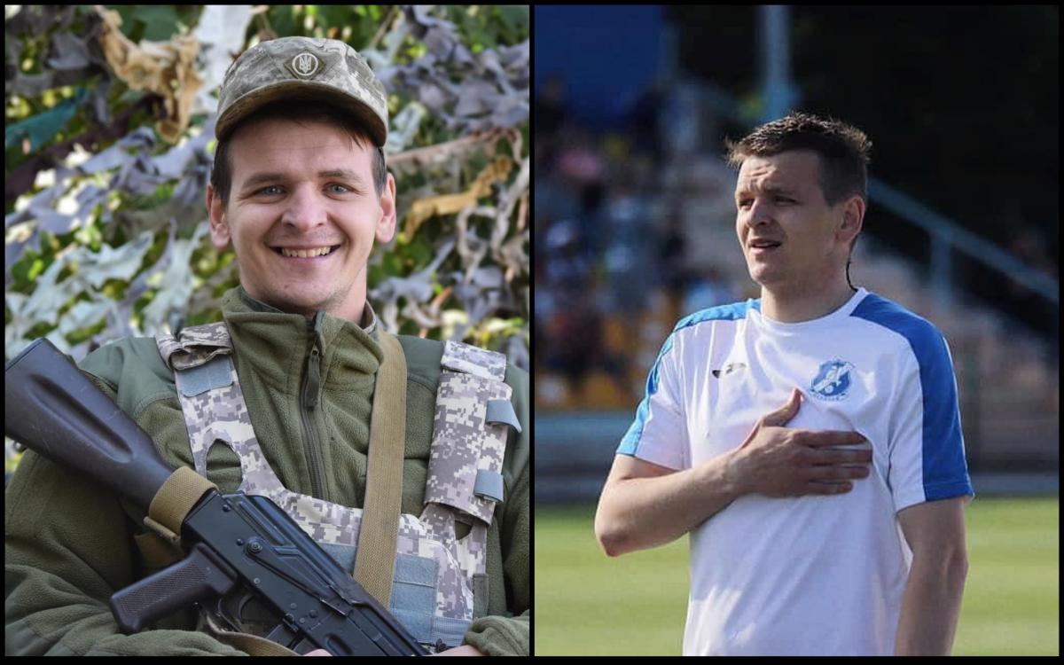 Victor Martyan is a professional footballer, now he has picked up a machine gun and is defending Ukraine / photo facebook.com/30brigade