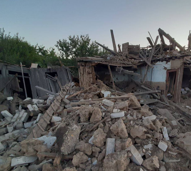 Вороги обстріляли село біля Запоріжжя / фото t.me/zoda_gov_ua Вороги обстріляли село біля Запоріжжя / фото t.me/zoda_gov_ua