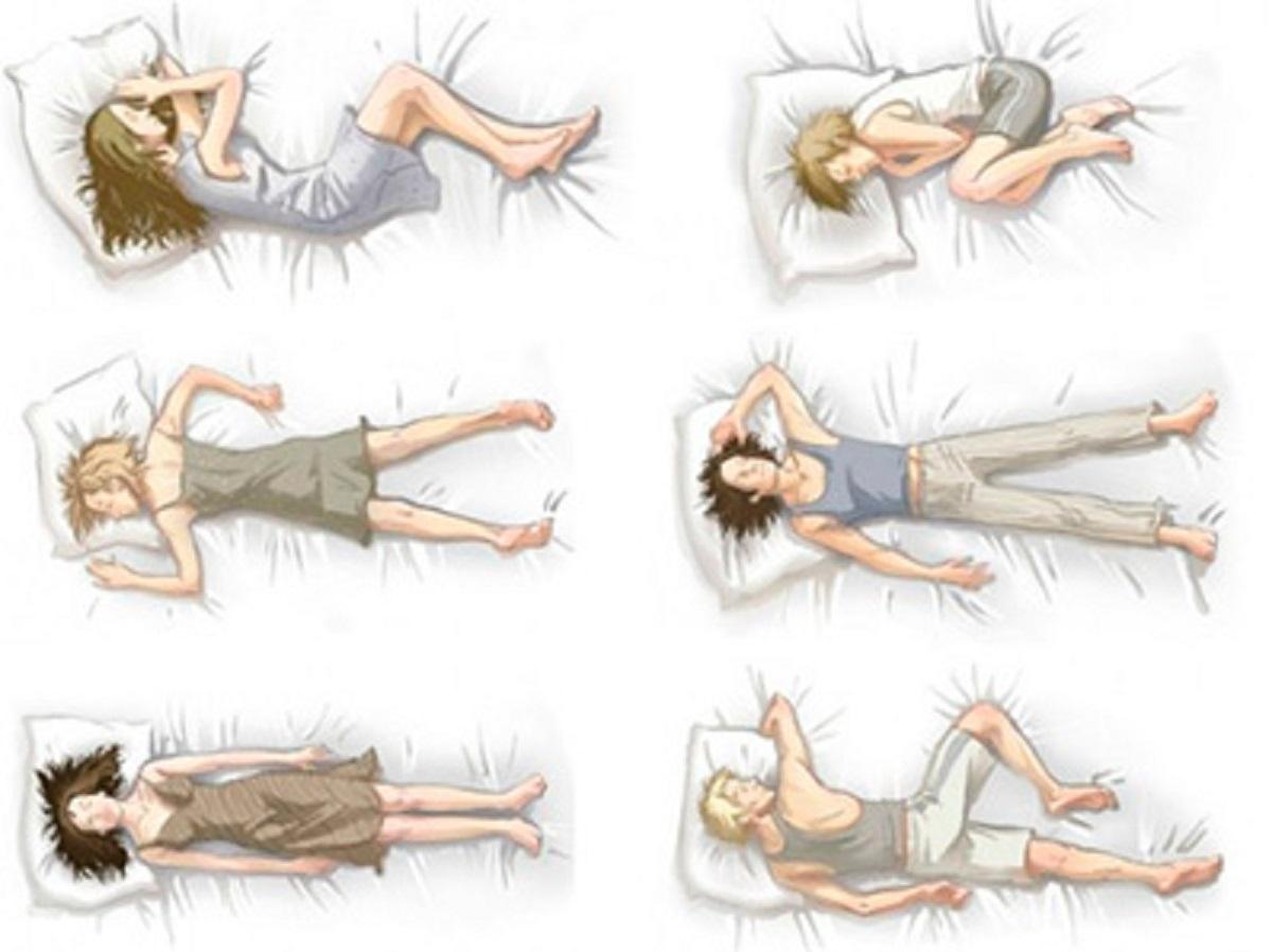 Sleep positions and their meaning with pictures / photo diariosur.es