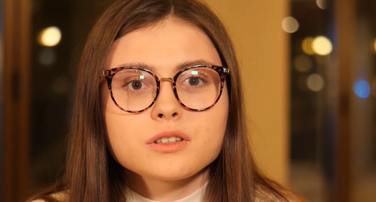 Дочка Ольги Сумської Ганна Борисюк / скріншот Дочка Ольги Сумської Ганна Борисюк / скріншот