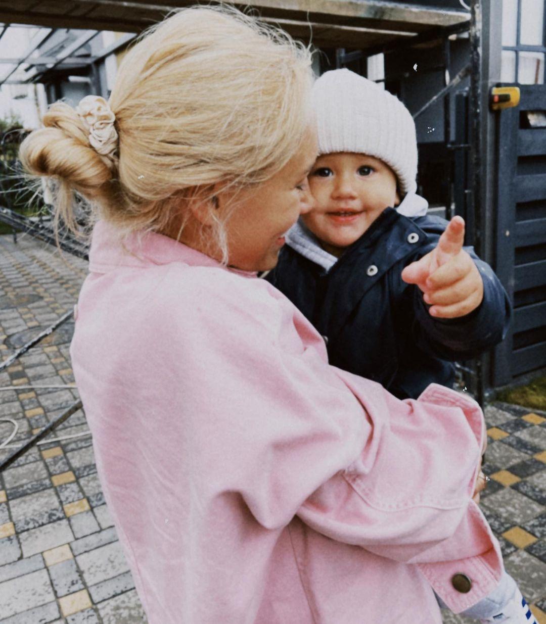 Дарья Квиткова с сыном / фото instagram.com
