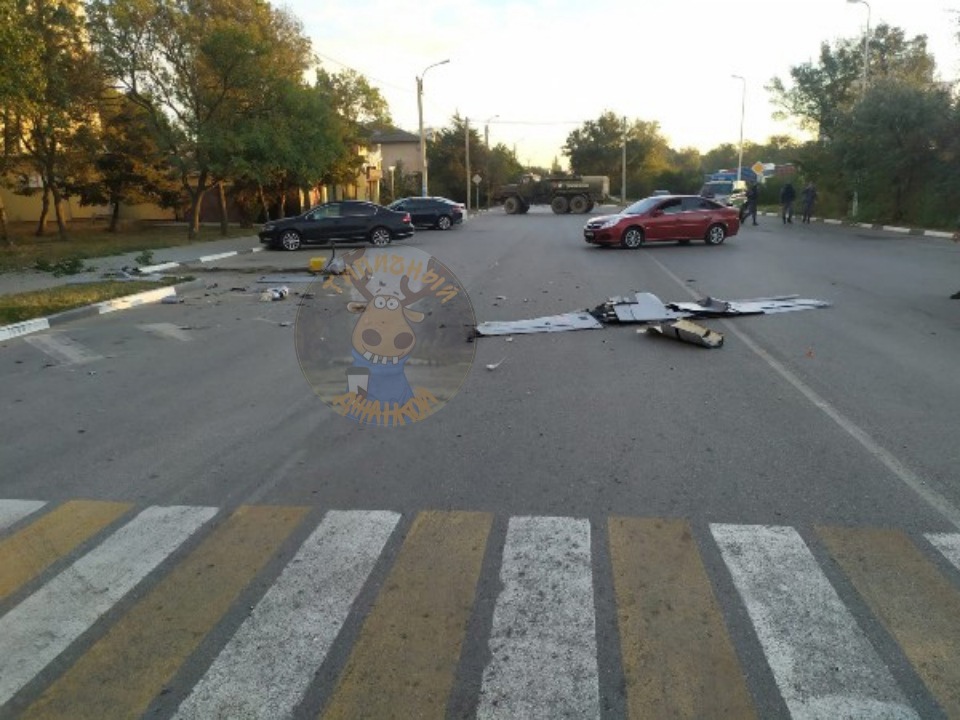 Downed drone / photo "Typical Dzhankoy"