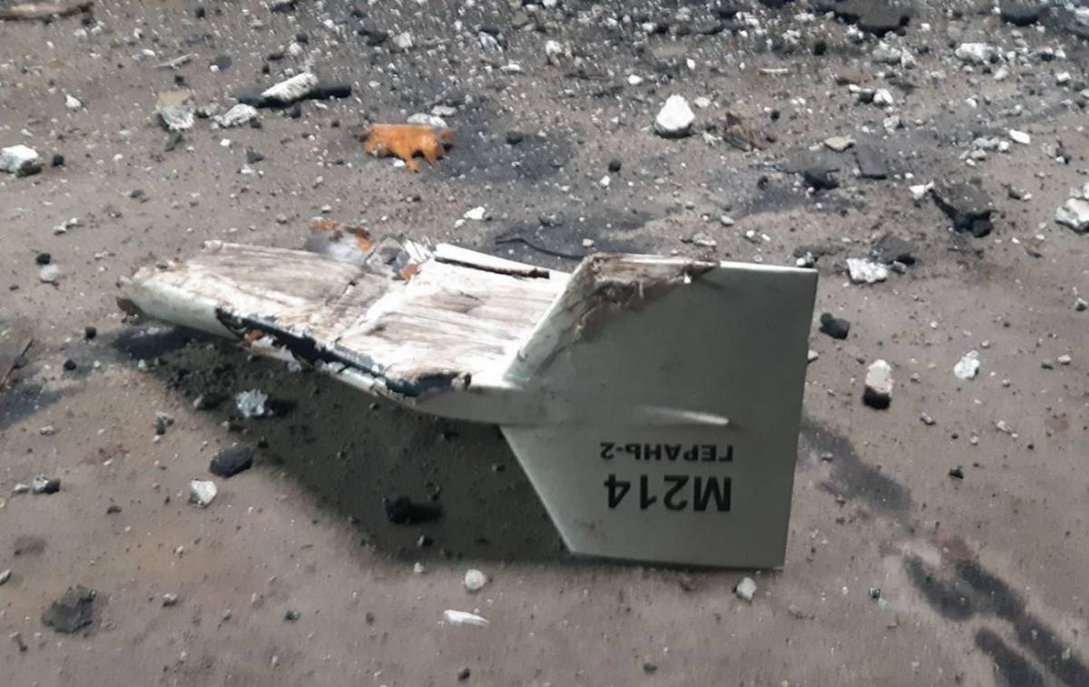 Photo of an Iranian drone destroyed in Ukraine, which Russia uses in the war / APU