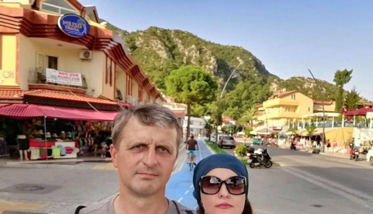 Oksana and Serhii Deryabiny / photo from the social network