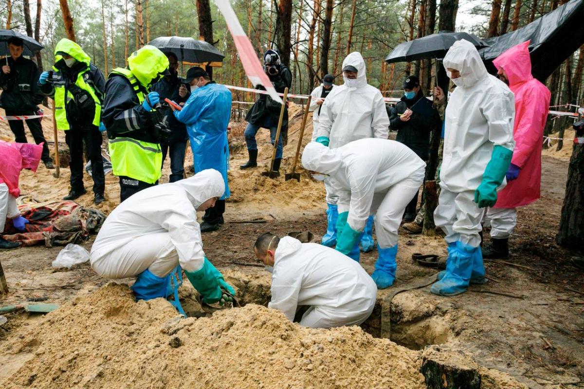 Обнаружены тела 425 гражданских лиц, среди которых 5 детей, и 22 военнослужащих ВСУ/ фото: t.me/synegubov