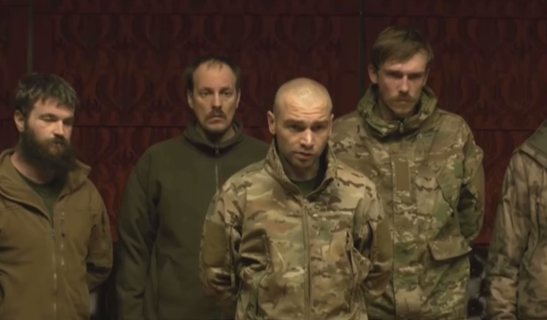 Сергій "Волина" Волинський на брифінгу після звільнення з полону / скрін відео Сергій "Волина" Волинський на брифінгу після звільнення з полону / скрін відео