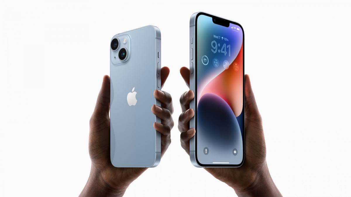 Продажи iPhone 14 оказались на 70% меньше, чем у iPhone 13 / фото Apple Продажи iPhone 14 оказались на 70% меньше, чем у iPhone 13 / фото Apple