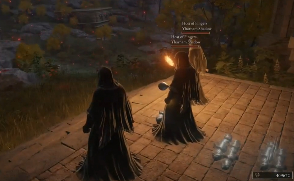 Игроки в Elden Ring придумали способ, как воссоздать культовую битву с боссом из Bloodborne / скриншот с видео