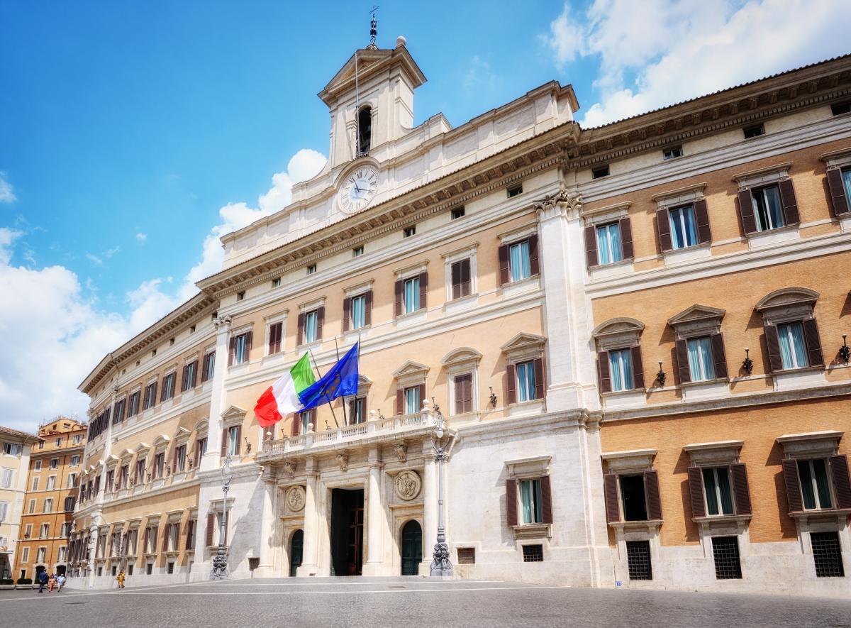 Новий парламент Італії збереться лише 13 жовтня / фото ua.depositphotos.com