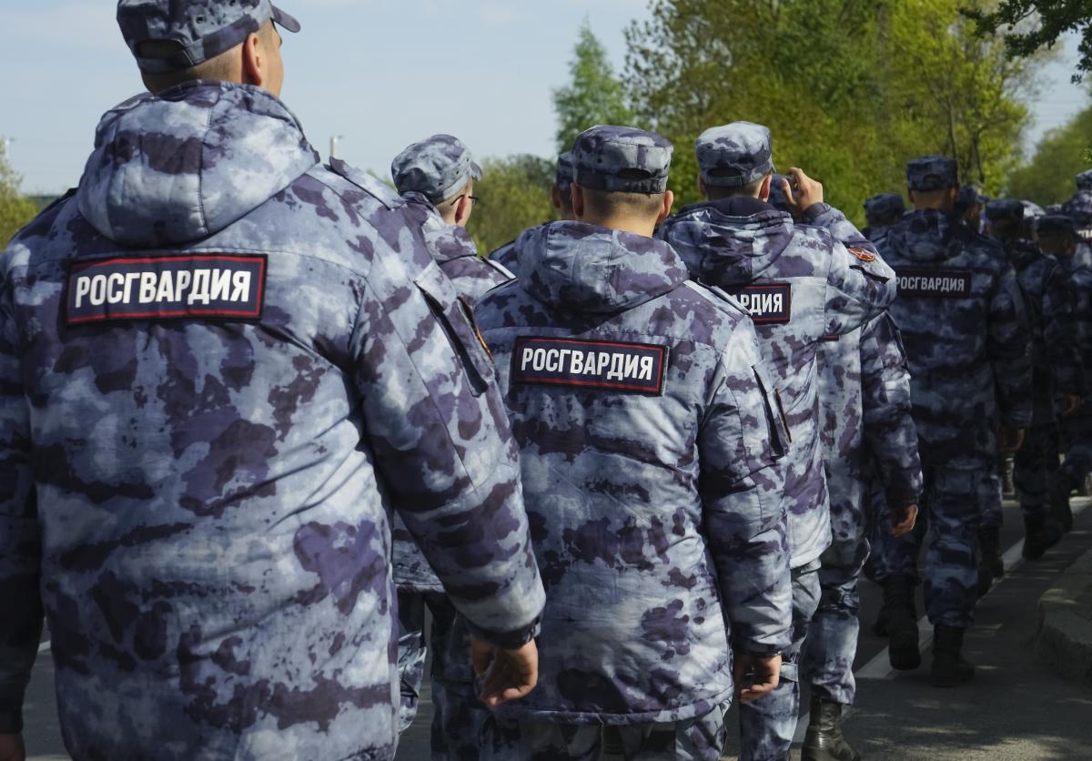 Цель Росгвардии - обеспечить непрерывность режима Путина / фото ua.depositphotos.com