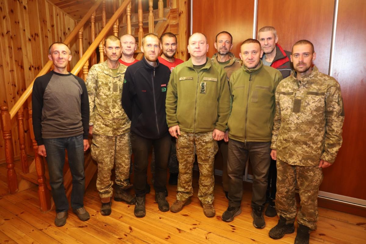 Украина освободила из плена пограничников / фото ГПСУ