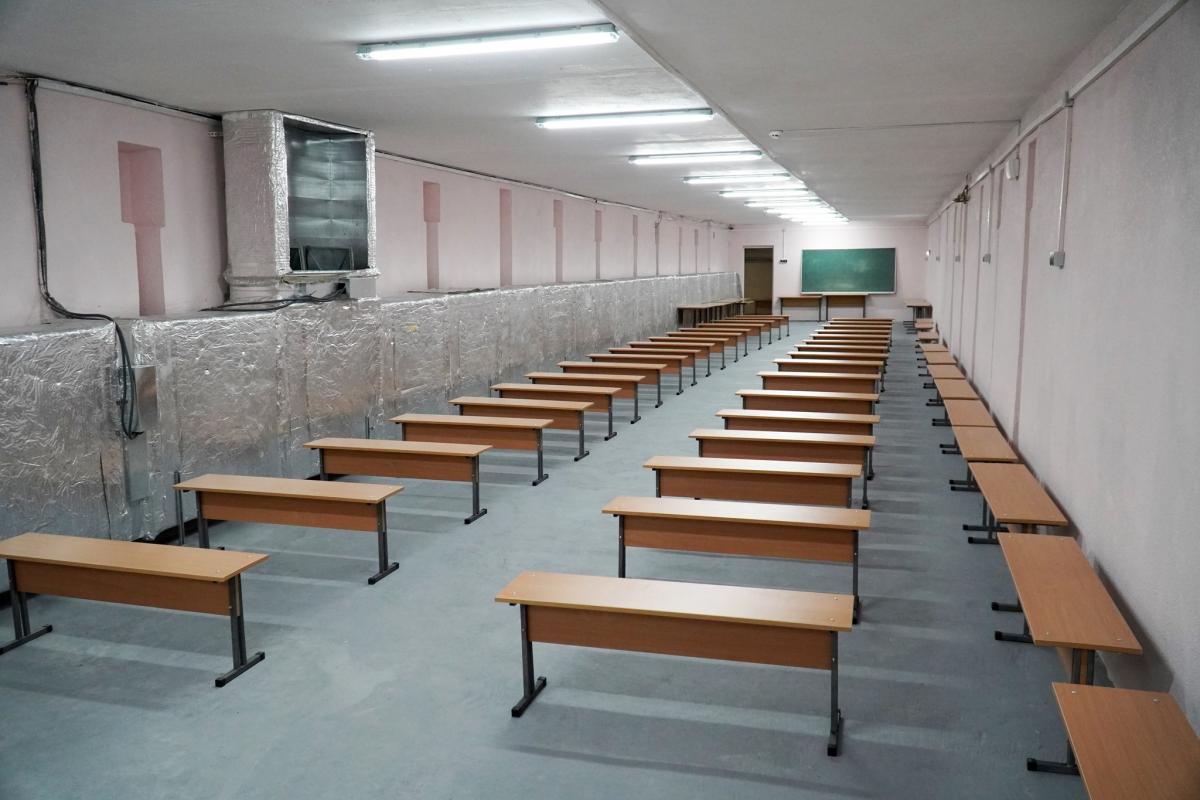 В этом году продолжится обустройство укрытий в учебных заведениях / фото facebook.com/oda.odesa В этом году продолжится обустройство укрытий в учебных заведениях / фото facebook.com/oda.odesa