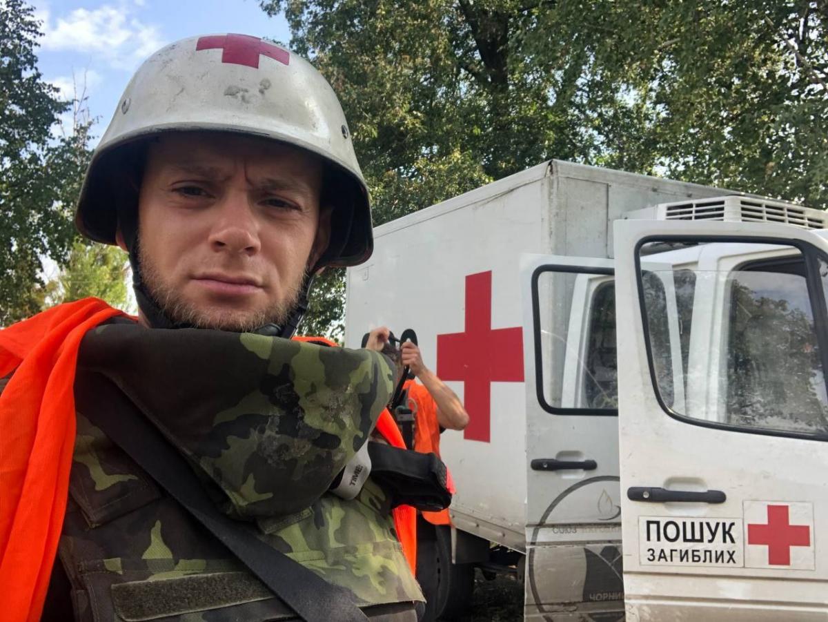 Олексій Юков, командир пошукового загону місії «Чорний Тюльпан» / фото надане Олексієм Юковим Олексій Юков, командир пошукового загону місії «Чорний Тюльпан» / фото надане Олексієм Юковим