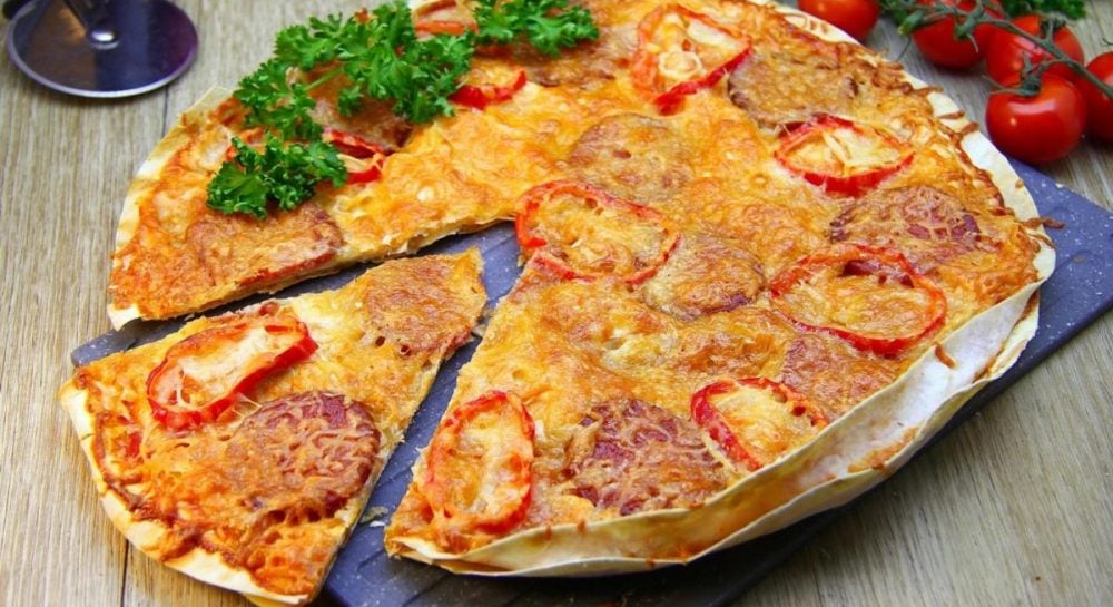 Рецепт тонкой итальянской пиццы🍕