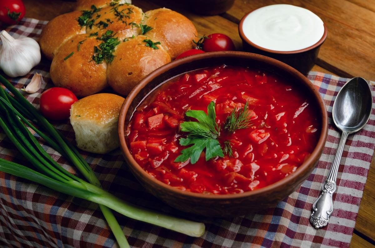 Украинский красный борщ. Рецепт с пошаговыми фото | Кушать нет