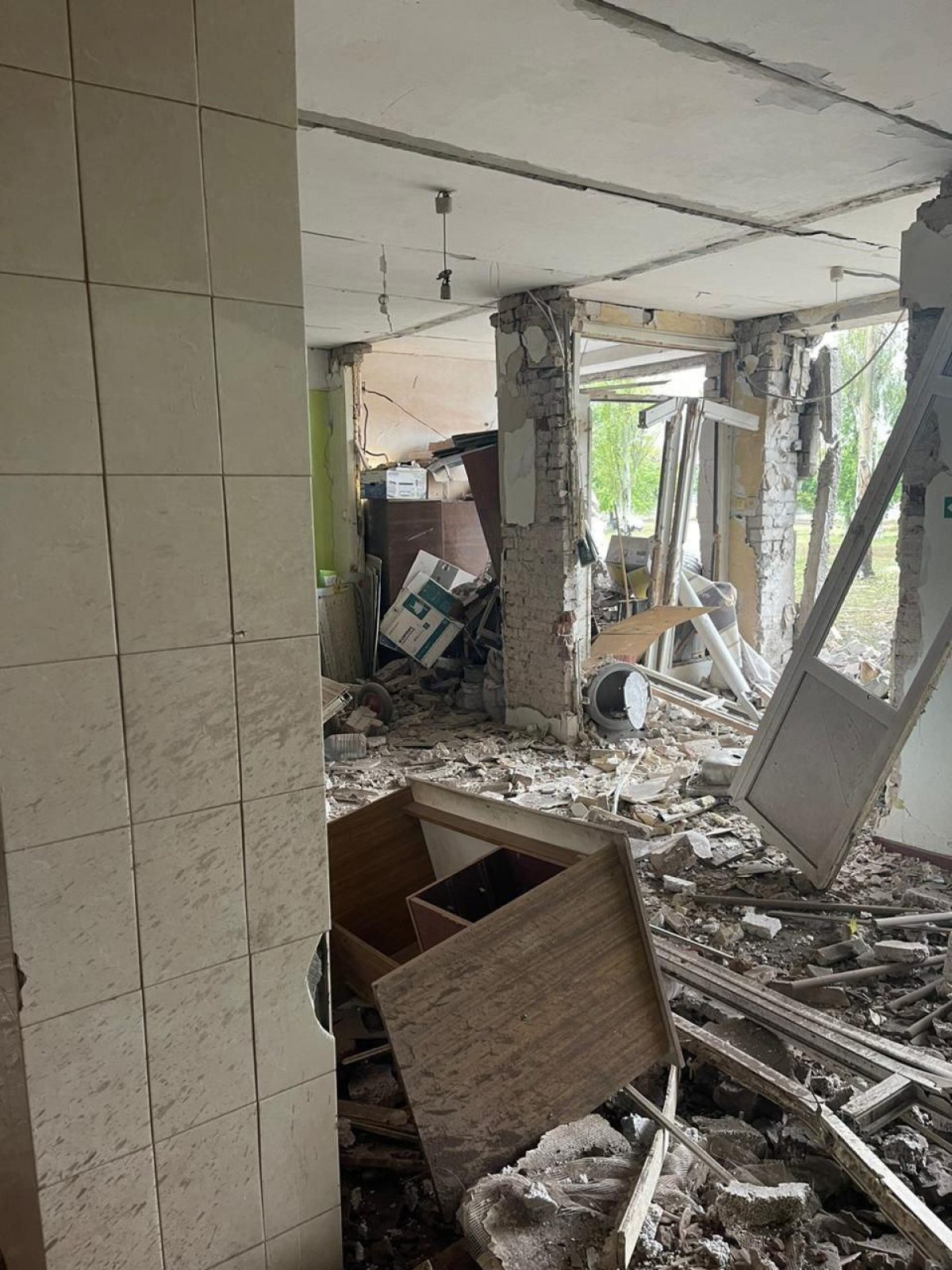 Фото Разрушения в Донецкой области после обстрела россиянами 14 сентября 2022