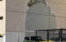 В Австралии закрасили мурал с изображением солдата ВСУ и оккупанта, рассердивший украинцев