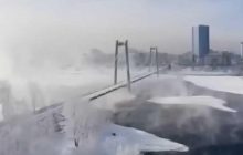 У РФ показали, як взимку замерзатиме Європа без газу на прикладі Красноярська (відео)