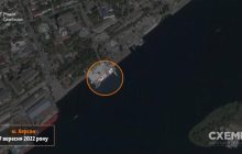 Оккупанты обустроили новую переправу в Херсоне (фото)