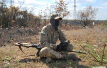 "Пули летели над головой": украинская снайперша рассказала о работе на передовой (фото)