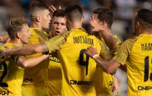 Дубль Довбика помог Днепру-1 разбить Аполлон во 2-м туре Лиги конференций (видео)