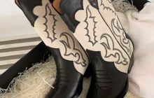 Названы самые стильные черные сапоги на осень