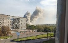 На оккупированной Луганщине подожгли "избирательный участок" и попали по казармам РФ - Гайдай