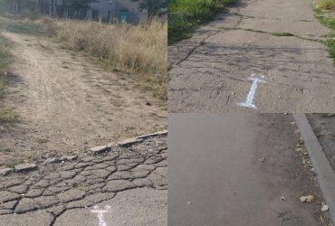 Маріупольці змушують росіян бігати і замальовувати мітки: акція спротиву триває (фото)