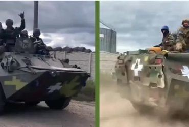 Що означає білий хрест на техніці ЗСУ: коротке тлумачення символу