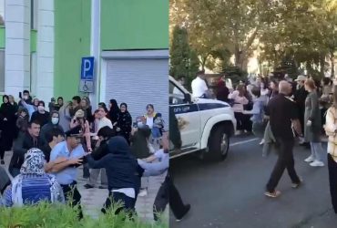 Протести проти мобілізації в Дагестані: силовики стріляють і б'ють жінок, але їм дають відсіч