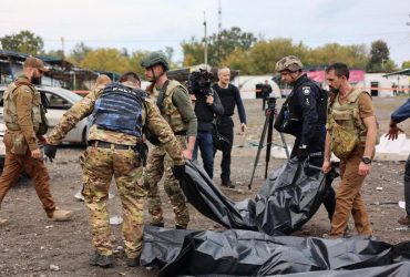 Удар РФ по гумколонне в Запорожье: погибли 30 человек, еще 88 получили ранения (фото)