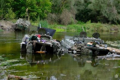 Εγκαταλελειμμένος εξοπλισμός των ηττημένων στρατευμάτων της Ρωσικής Ομοσπονδίας κοντά στο Χάρκοβο / t.me/CinCAFU