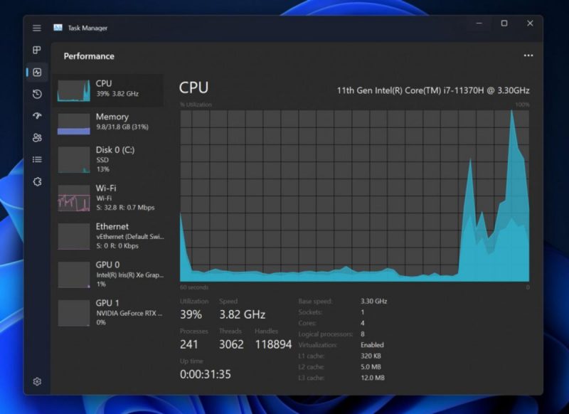 Обновленный «Диспетчер задач» в Windows 11 / Источник: Microsoft Обновленный «Диспетчер задач» в Windows 11 / Источник: Microsoft