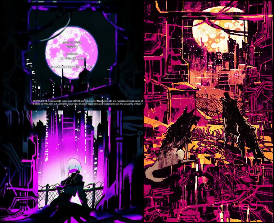 Відсилання до Cyberpunk 2077 в аніме / фото YurBoyChris