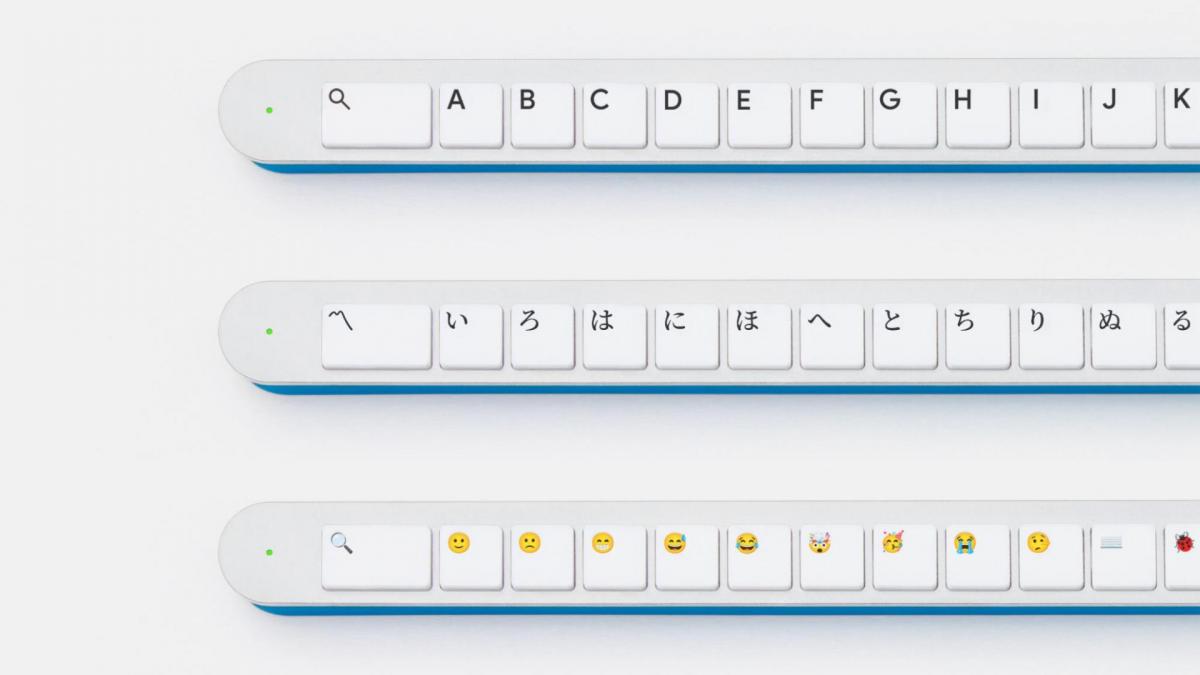Японський Google показав довгу клавіатуру Gboard Bar / фото Google