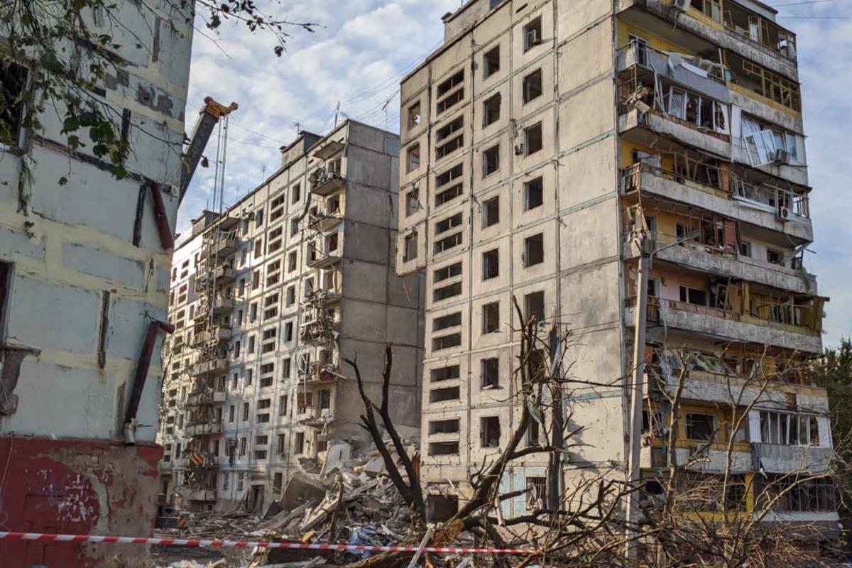 В Запорожье сегодня есть вражеский "прилет" / фото t.me/starukhofficial В Запорожье сегодня есть вражеский "прилет" / фото t.me/starukhofficial
