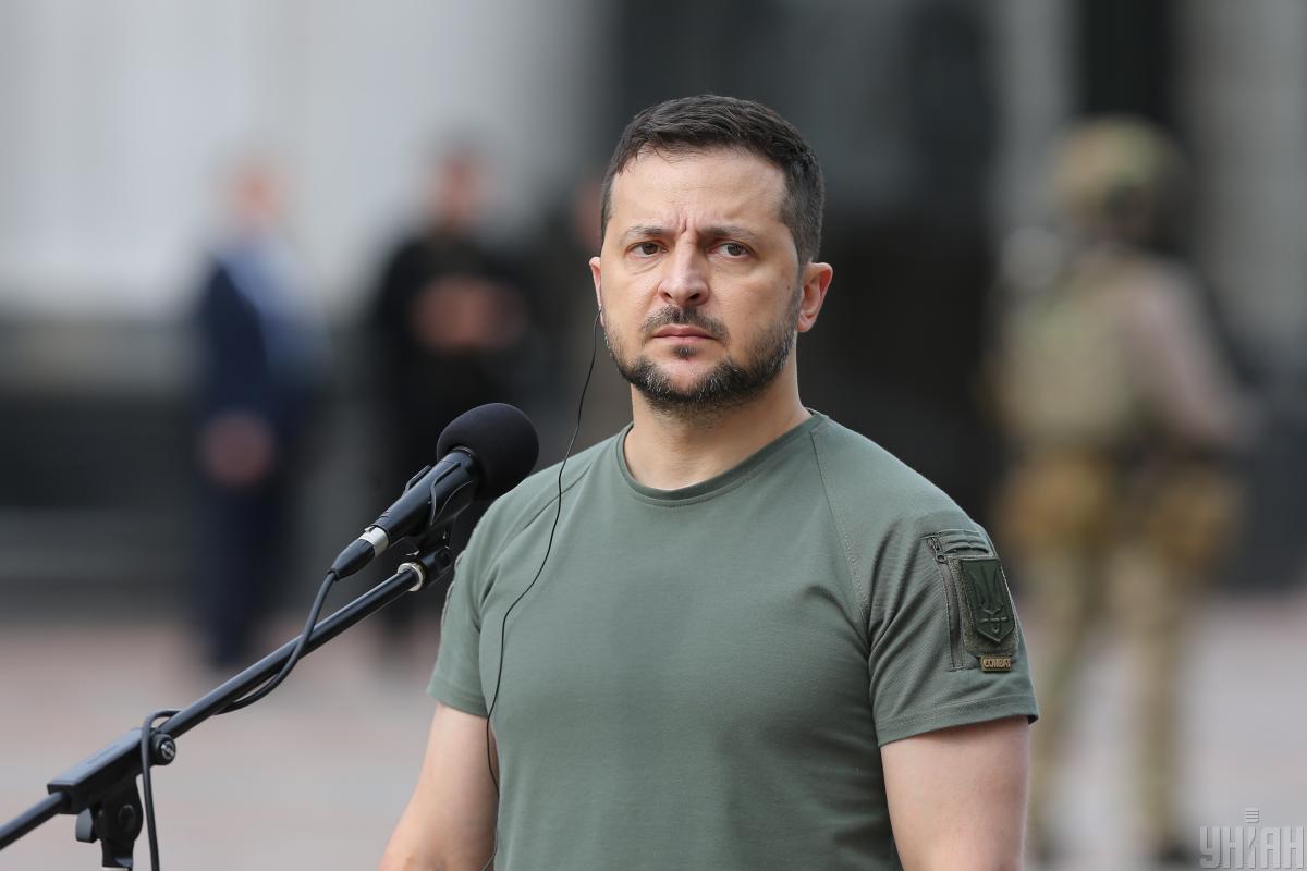 Зеленський звернувся до народу через масований обстріл України / фото Ковальчук Віктор УНІАН Зеленський звернувся до народу через масований обстріл України / фото Ковальчук Віктор УНІАН
