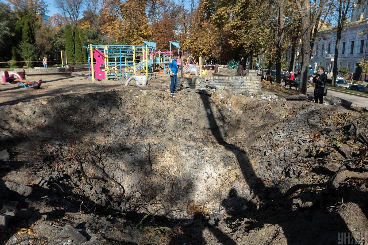 Россия нанесла ракетный удар по детской площадке / фото УНИАН, Вальдемар Горлушко