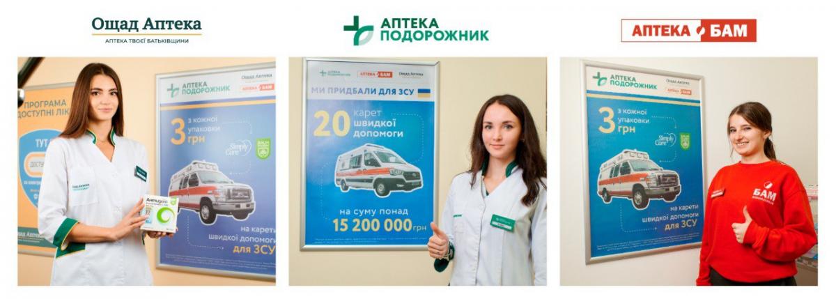 ВСУ получили от фармацевтов 20-тую карету скорой помощи ко Дню защитников ВСУ получили от фармацевтов 20-тую карету скорой помощи ко Дню защитников
