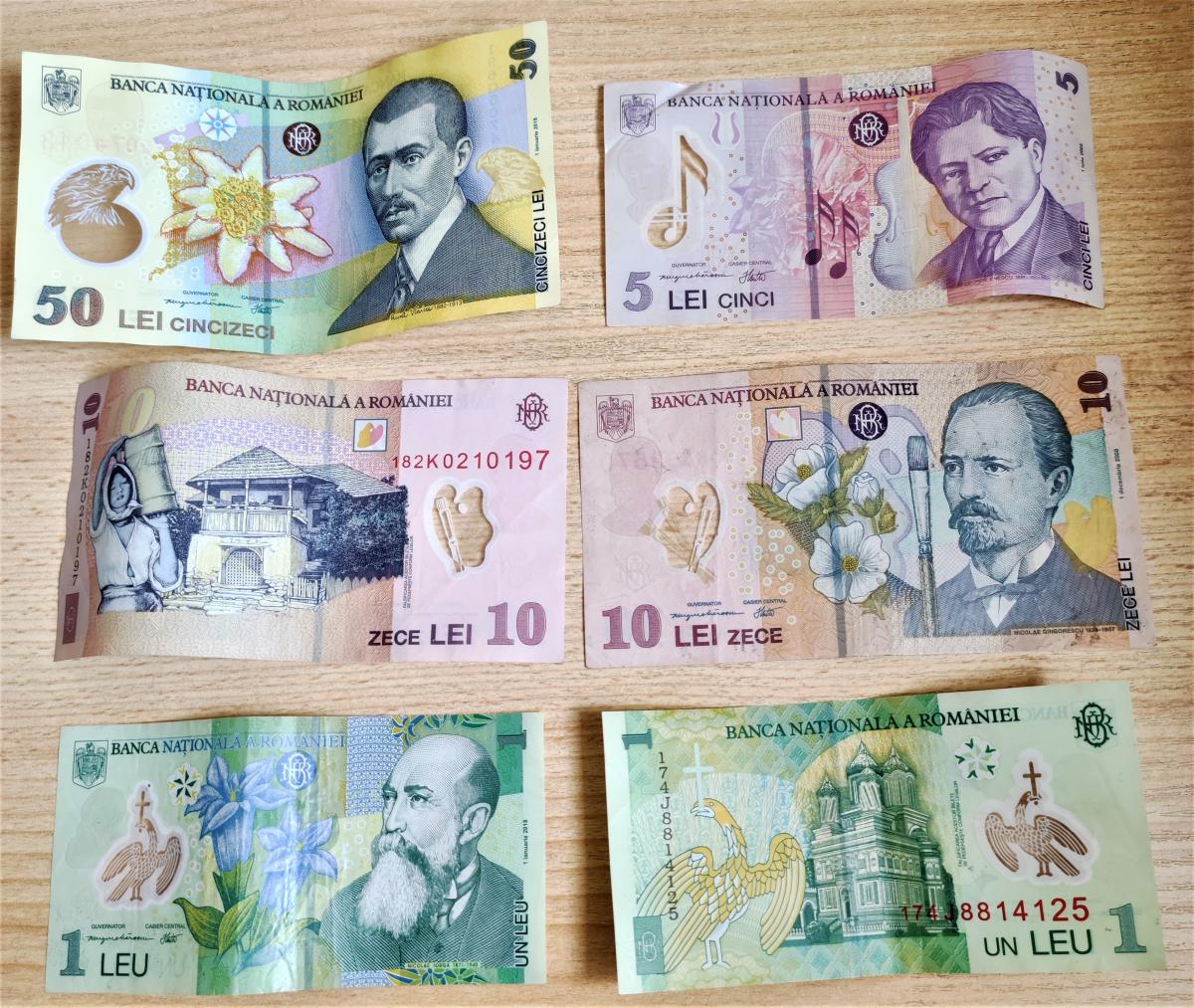 Румынская валюта – лей / фото Марина Григоренко