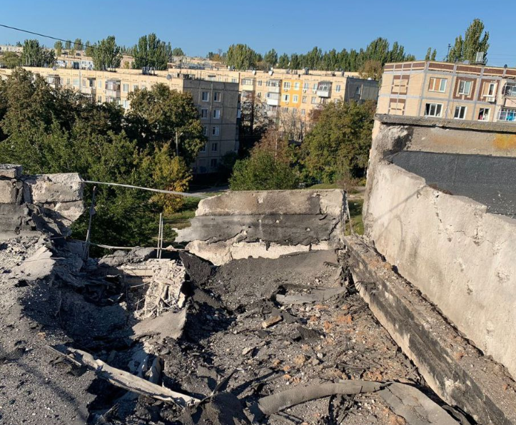 Через нові ворожі обстріли Нікополя постраждали сім осіб / фото t.me/Yevtushenko_E Через нові ворожі обстріли Нікополя постраждали сім осіб / фото t.me/Yevtushenko_E
