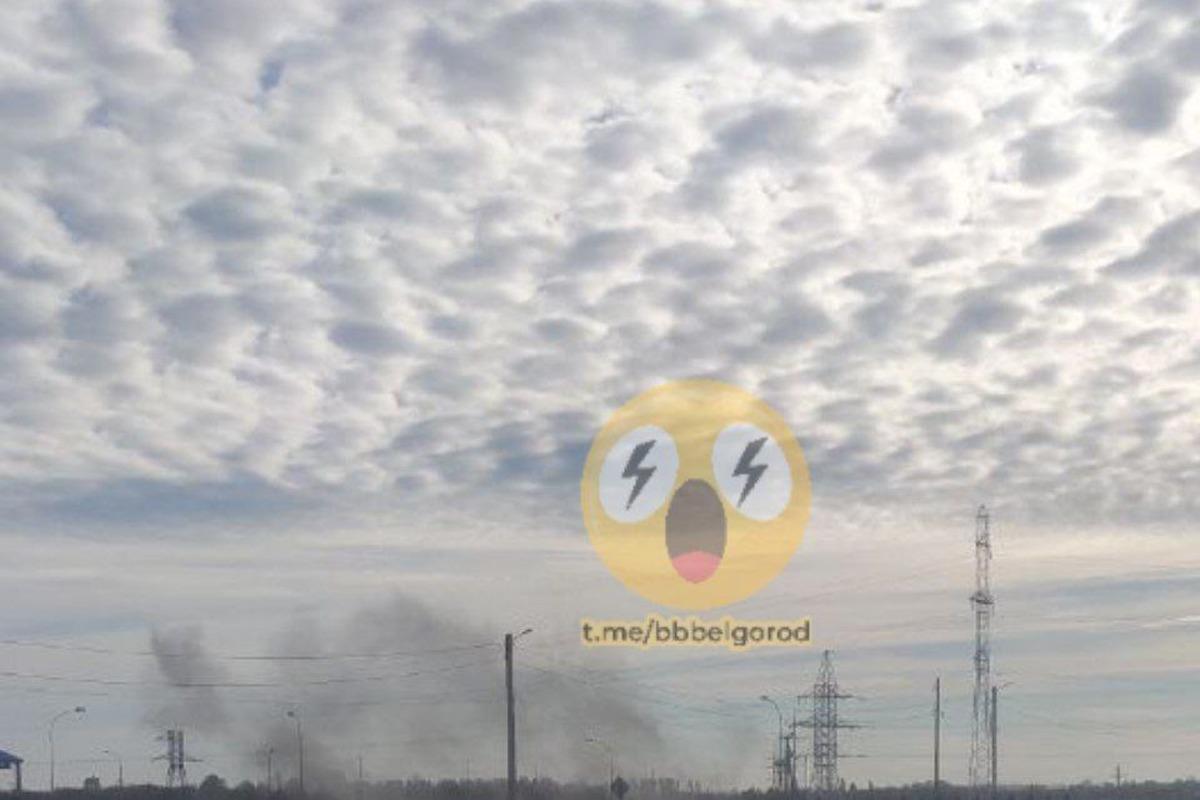 У Бєлгороді є "приліт", пошкоджено об'єкт інфраструктури / фото t.me/belgorod_informant У Бєлгороді є "приліт", пошкоджено об'єкт інфраструктури / фото t.me/belgorod_informant