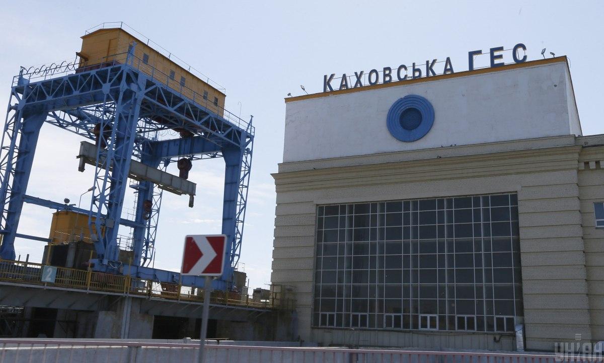 Каховская ГЭС под контролем российских оккупантов / фото УНИАН