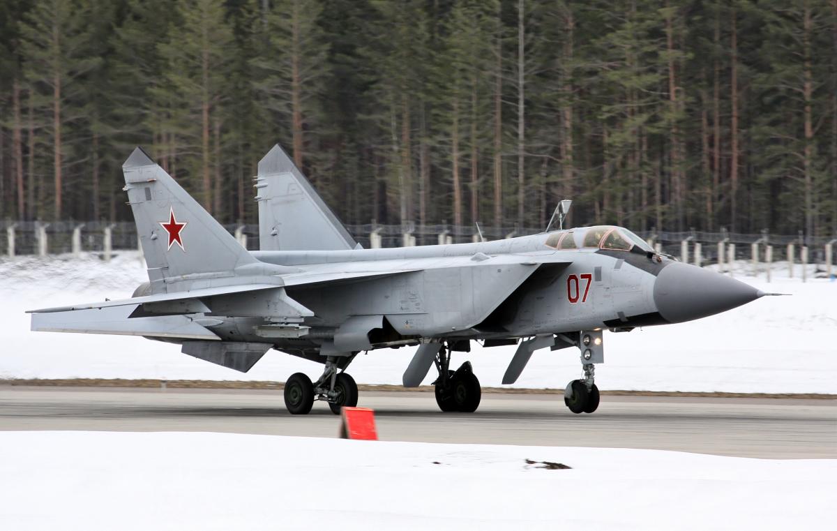 19 января РФ подняла в небо носители ракет "Кинжал" МиГ-31К / фото wikipedia.org