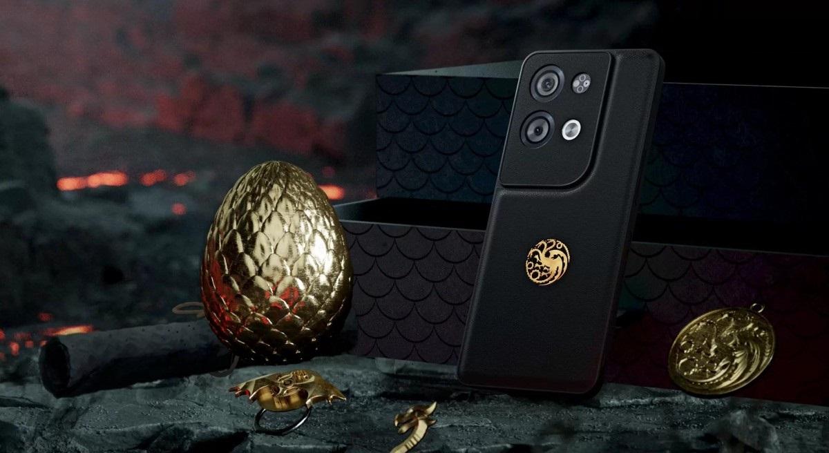Представлена специальная версия смартфона Reno 8 Pro в стиле "Дома Дракона" / фото Oppo Представлена специальная версия смартфона Reno 8 Pro в стиле "Дома Дракона" / фото Oppo