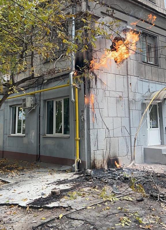 Россия атаковала ракетами Запорожье / фото t.me/Pravda_Gerashchenko Россия атаковала ракетами Запорожье / фото t.me/Pravda_Gerashchenko