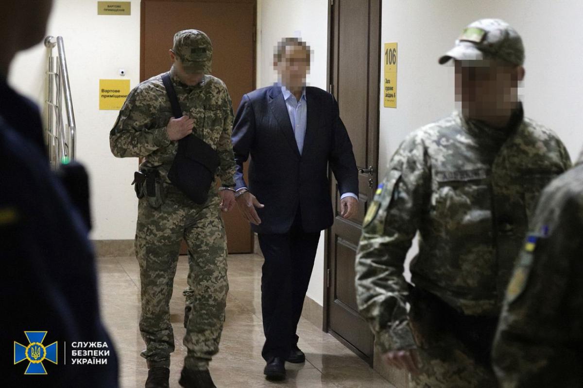 Суд взяв під варту підозрюваного у держзраді президента “Мотор Січі” / фото СБУ