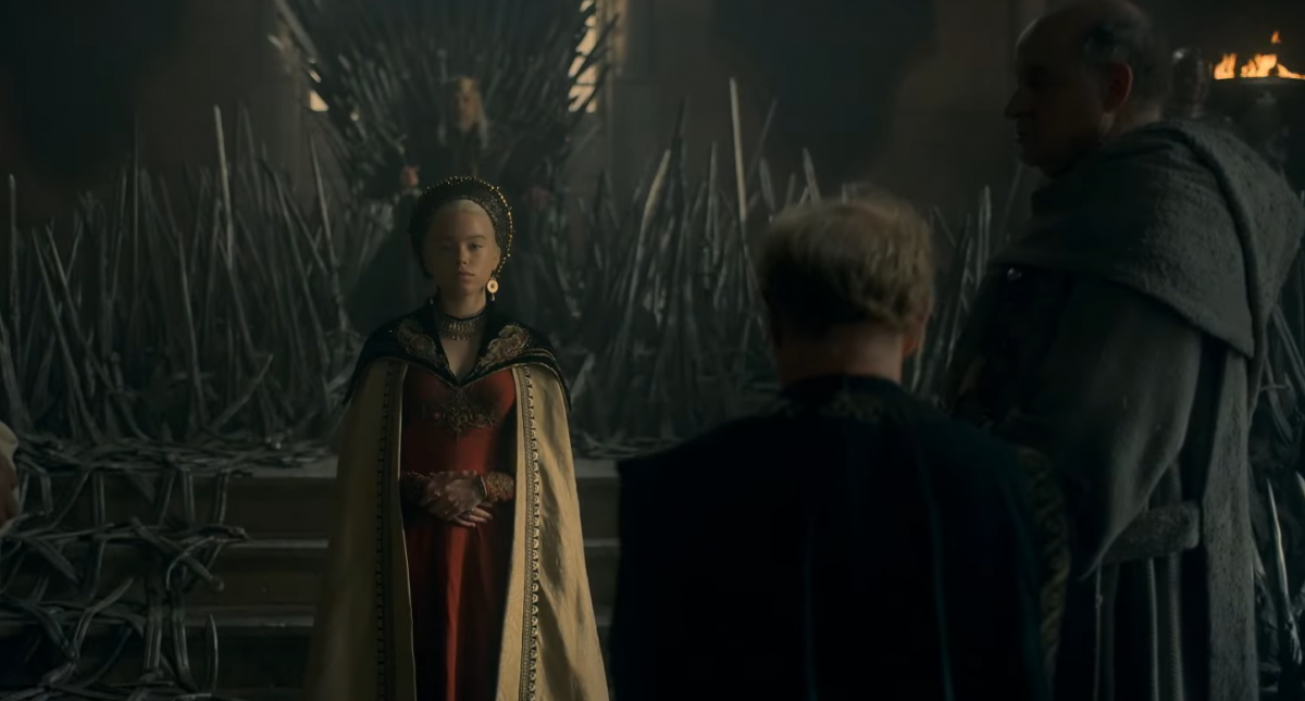 Кадр из первого сезона сериала "Дом дракона" / скриншот YouTube